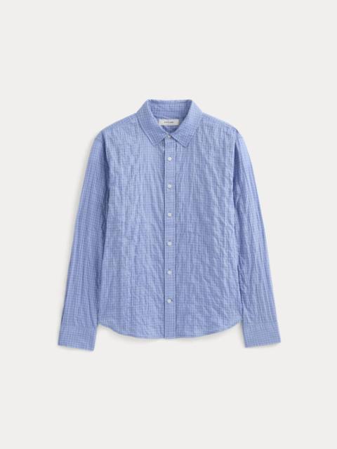 EVERLANE TEXTURED VOILE BUTTON-UP SHIRT