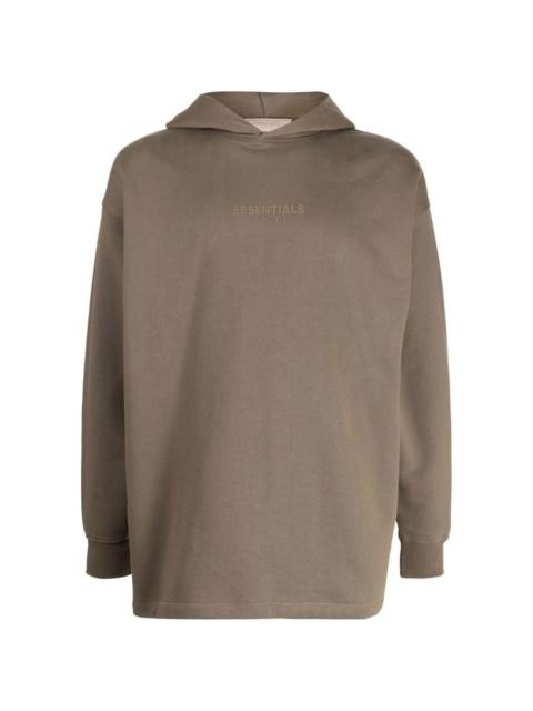 cotton-blend hoodie