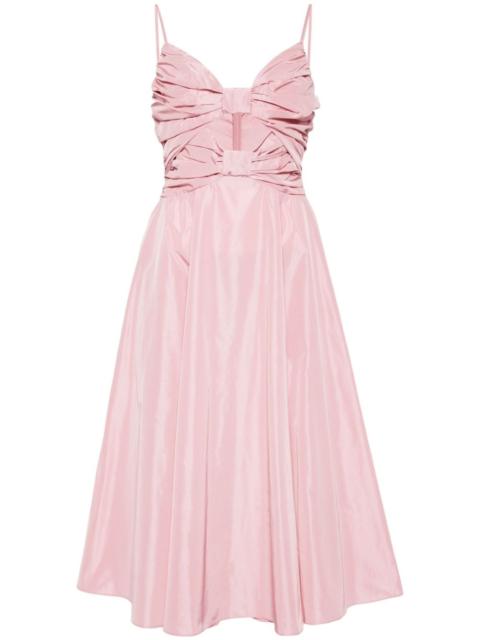 STAUD Dayanara bow-embellished midi dress