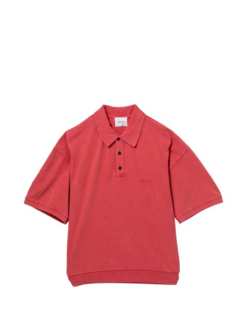 HALFBOY®️ ribbed polo shirt