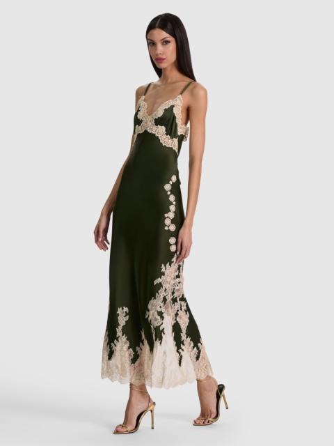Alice + Olivia JULIETTA LACE SLIP DRESS