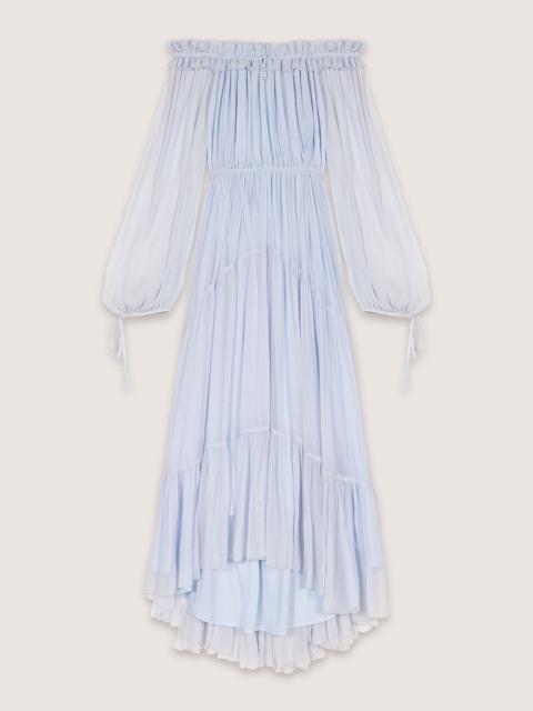 maje Chiffon maxi dress