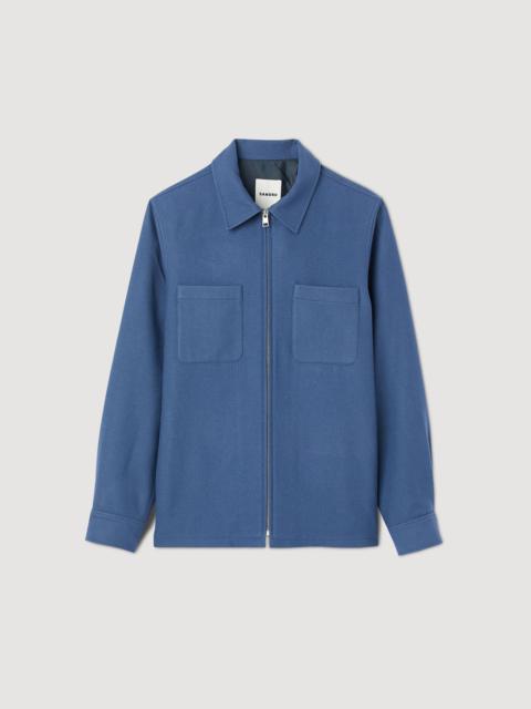 Sandro WOOL OVERSHIRT