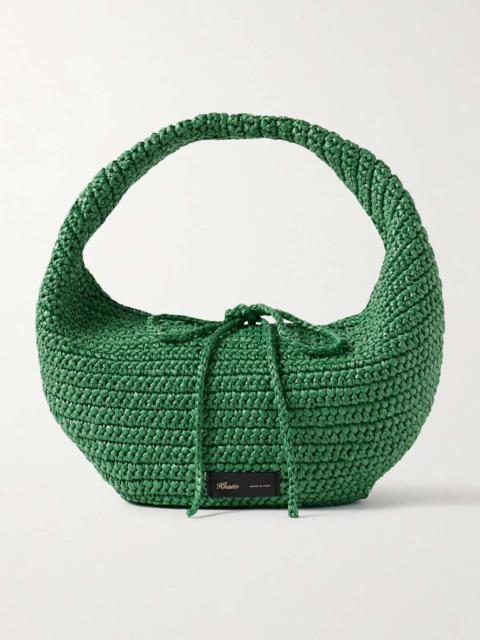 KHAITE Olivia medium raffia shoulder bag