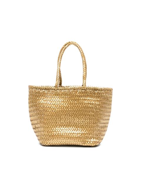 DRAGON DIFFUSION small Grace woven tote bag