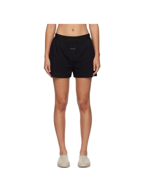 Fear of God Black 'The Lounge' Shorts