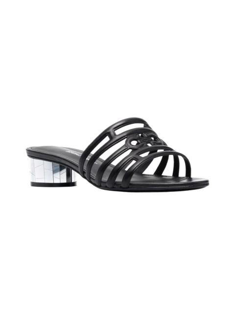 FERRAGAMO Ferragamo 30mm Finn Leather Slide