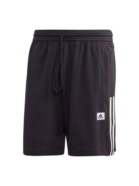 adidas adidas M D2m Motion Sh Running Gym Stripe Breathable Sports Shorts Black GD5292