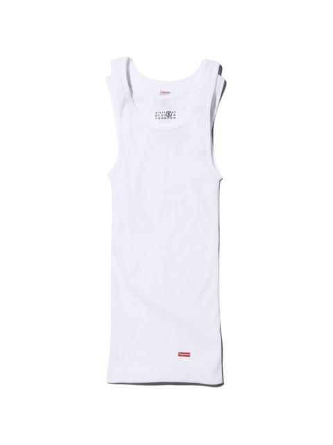 x MM6 Maison Margiela Hanes Tagless tank top (pack of two)