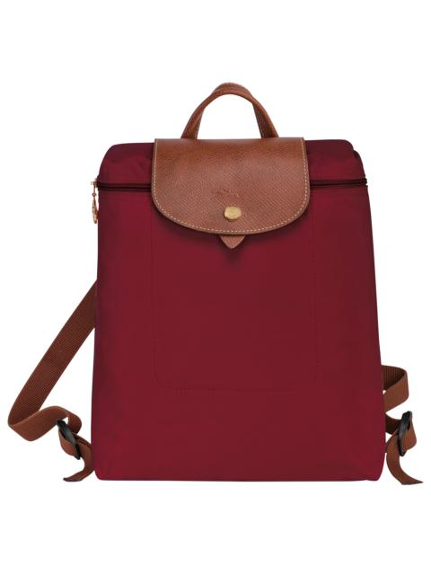 Longchamp Le Pliage Original Backpack Red - Recycled canvas