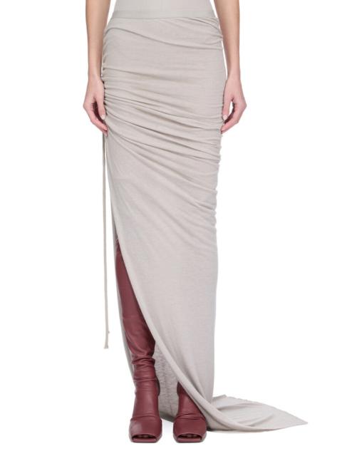 Rick Owens Off-White Concordians Edfu Maxi Skirt