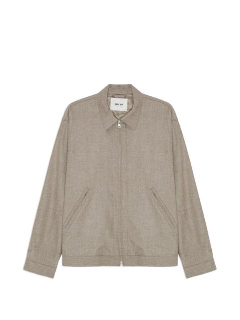 NN07 Petrus zip collar jacket