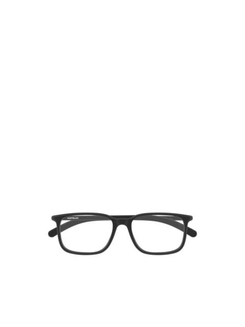 Montblanc square-frame glasses