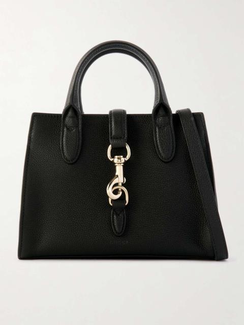 GUCCI Jackie textured-leather tote
