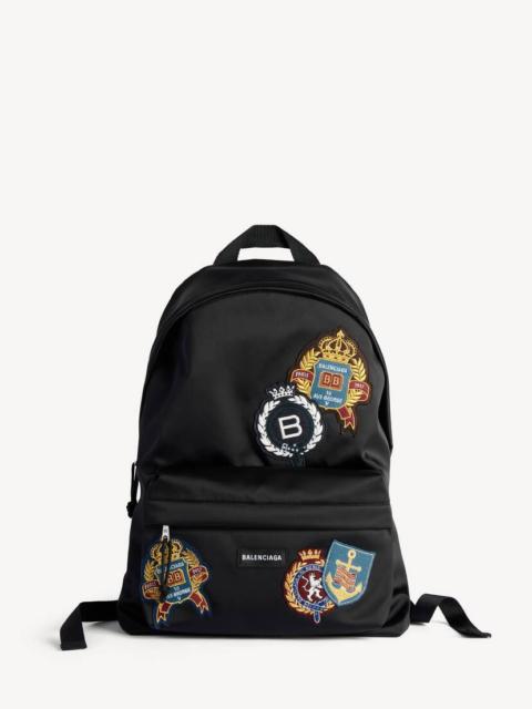 BALENCIAGA Men's Explorer Backpack in Black/multicolor