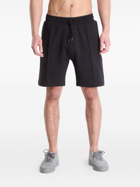 HUGO drawstring-fastening panelled shorts