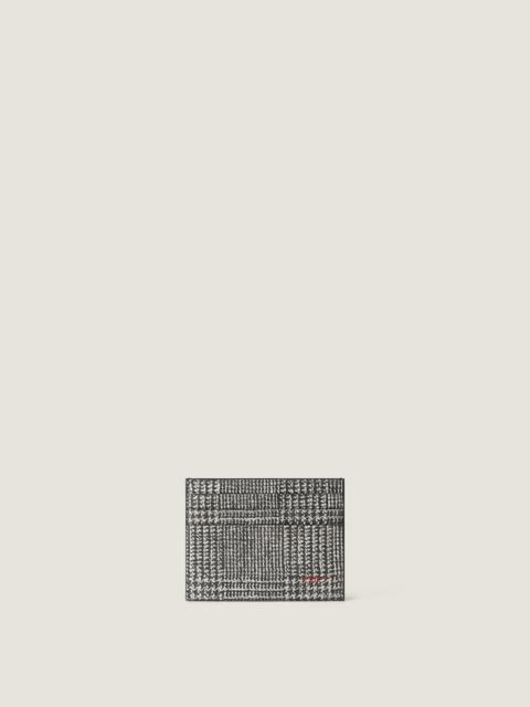 Givenchy CARD HOLDER IN HOUNDSTOOTH EFFECT LEATHER