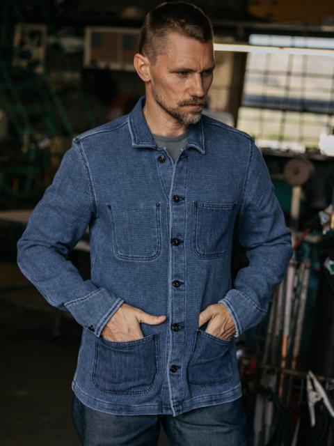 HIROSHI KATO The Vise Heirloom Sashiko Patch Work - Light Indigo