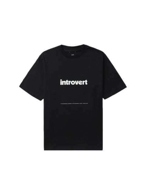 Introvert cotton T-shirt