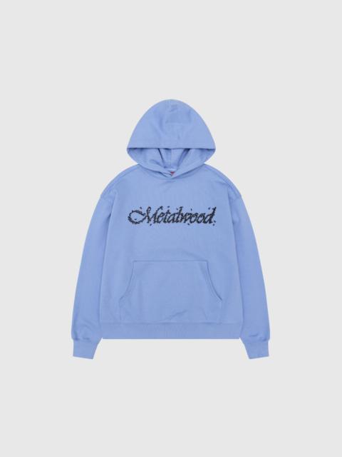 Metalwood Studio FLIES HOODED SWEATSHIRT