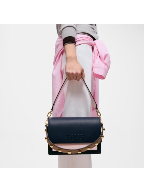 TOUS Medium blue and pink Crossbody bag Audree Saffiano