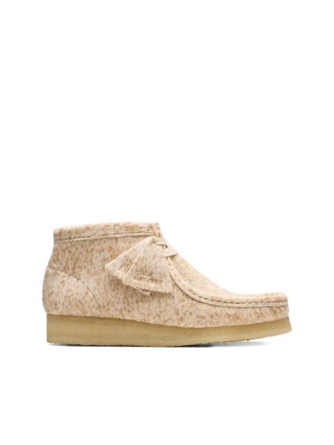 Clarks Originals Wallabee "Speckled Hair On" derby shoes