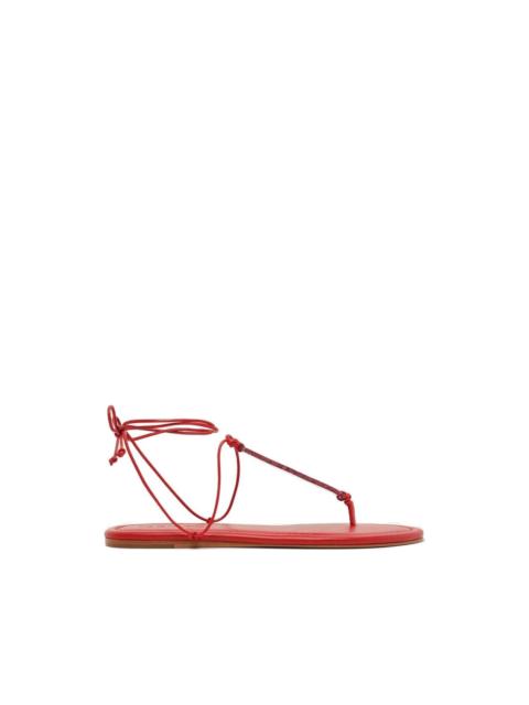 FARM RIO tie stone sandals
