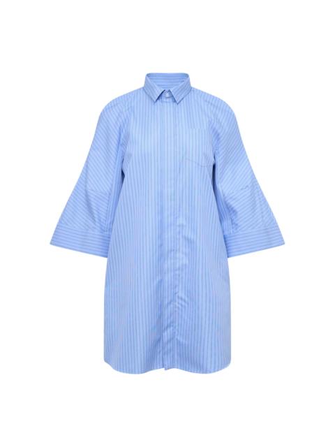 sacai Oversized Poplin Shirt Dress