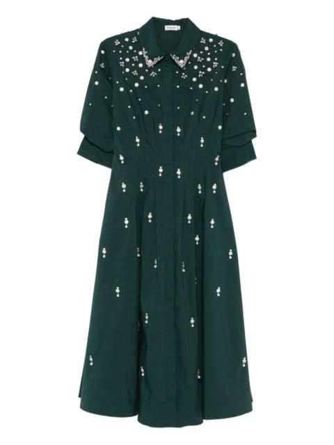 SIMKHAI Jazz embellished midi dress