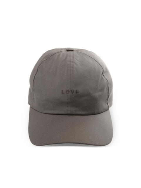 Rick Owens text baseball cap hat