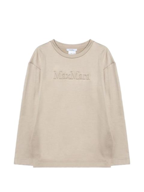 Max Mara embossed sweatshirt