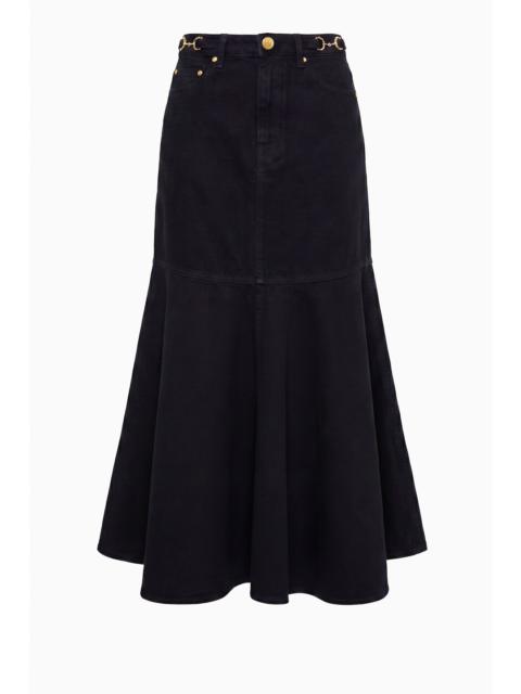 ULLA JOHNSON The Madelyn Denim Skirt