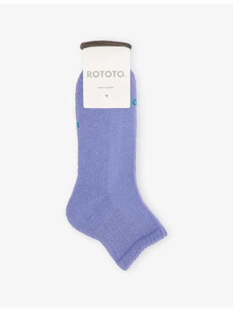 ROTOTO® R1524 Logo Cotton-Blend Ankle Socks