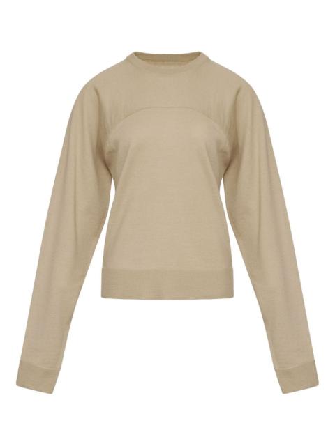 MM6 Maison Margiela crew-neck long-sleeved top