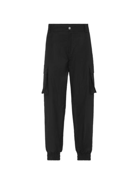 tapered-leg cargo pants