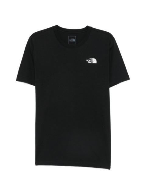 The North Face logo-print short-sleeves T-shirt