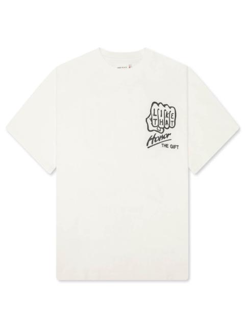 HONOR THE GIFT LIKE THAT TEE - WHITE