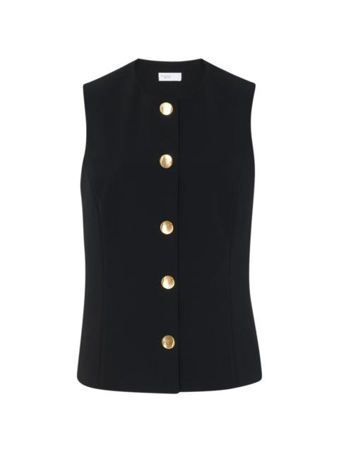 ROSETTA GETTY sleeveless button-up vest
