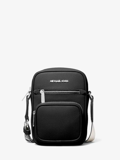 MICHAEL KORS Jet Set Medium Leather Crossbody Bag
