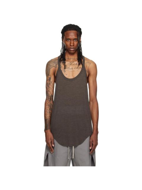Rick Owens Gray Tower Pony Tank Top