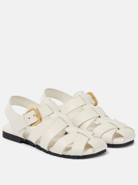 Alfie leather fisherman sandals