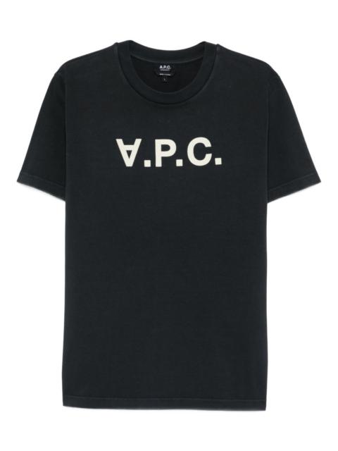A.P.C. logo-detail T-shirt