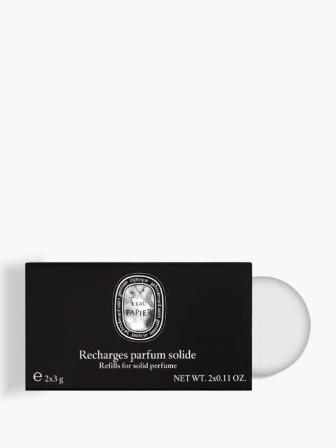 Diptyque L'Eau Papier - Refills for solid perfume