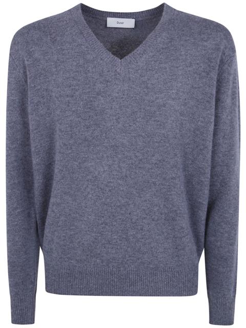 Dunst Sweater V-Neck "Unisex Cashmere V-Neck Sweater"