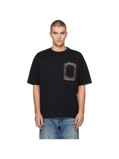 AMIRI Black MA Quad Bandana T-shirt