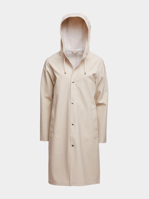 Stutterheim Stockholm Long Raincoat Oyster