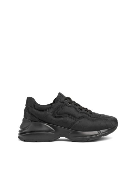 GUCCI Rhyton monogram jacquard sneakers