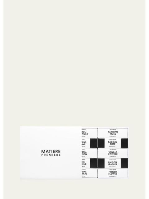 MATIERE PREMIERE Eau de Parfum Discovery Set, 10 x 0.05 oz.