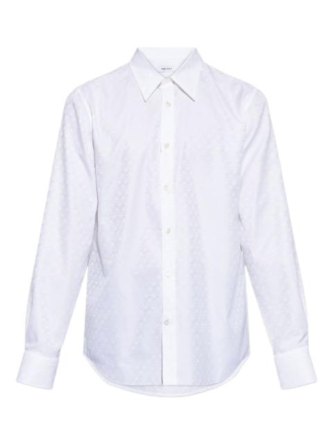 Alexander McQueen skull-print shirt