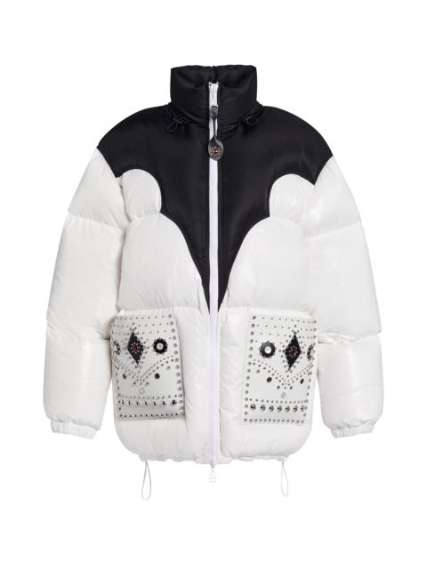 Louis Vuitton Stud Pockets Oversized Down Jacket